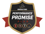 The Hercules "Performance Promise Plan" logo.