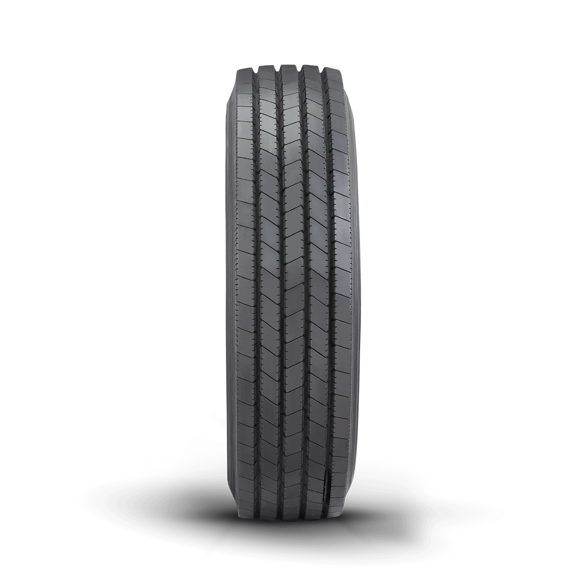 Close up tread view of the H-901 Specialty Trailer tire on a white background. 