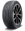 Left side tread and rim view of the Raptis R-T5 tire.