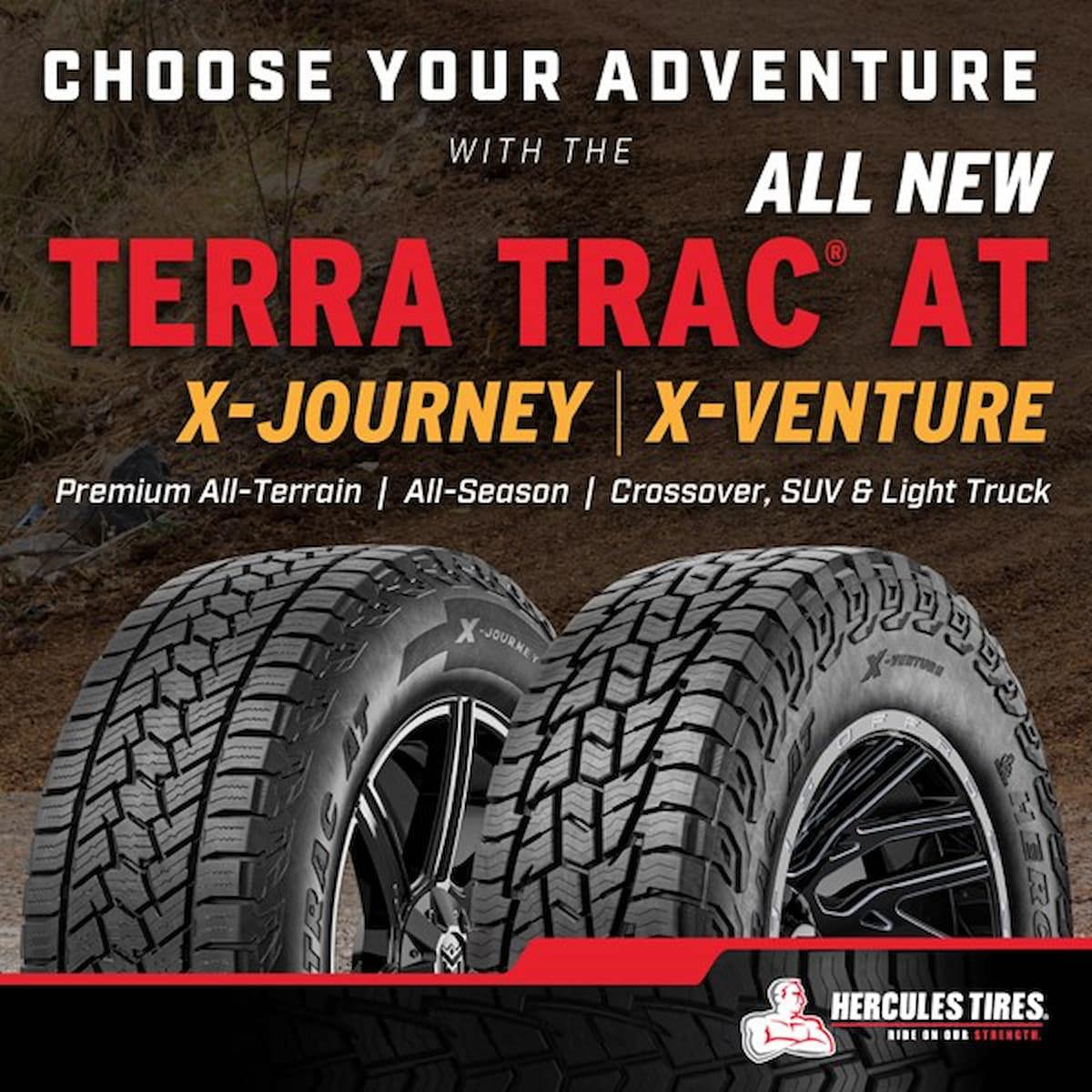 Hercules Tires Launches Two New AllTerrain Tires